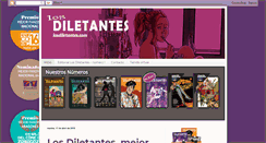 Desktop Screenshot of losdiletantes.com